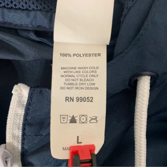 2017 Outside lands Staff light rain hoodie jacket. Size L. 10th anniversery. - Picture 7 of 8